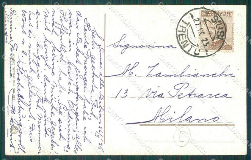 Bolzano Siusi Costumi cartolina QZ8263 – retro