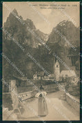 Bolzano Siusi Cima Santner Costumi cartolina QZ8266 – fronte