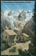 Bolzano Stelvio Rocca Bianca Auto cartolina QZ8276 – fronte