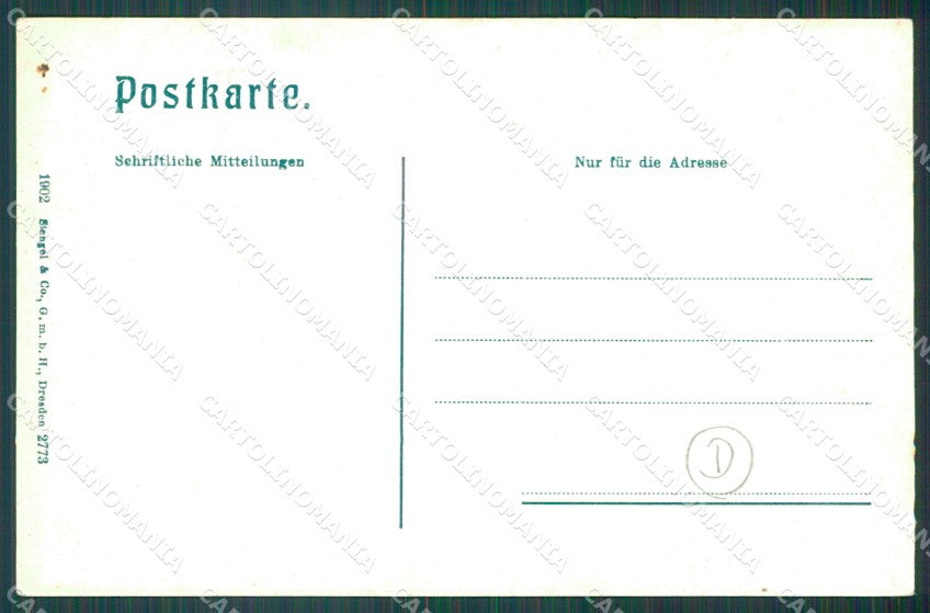 Bolzano Dobbiaco Landro Monte Cristallo cartolina QZ8303 – retro