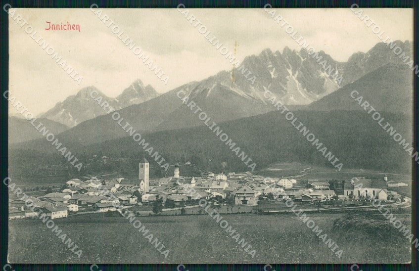 Bolzano San Candido Val Pusteria SCOLLATA cartolina QZ8306 – fronte