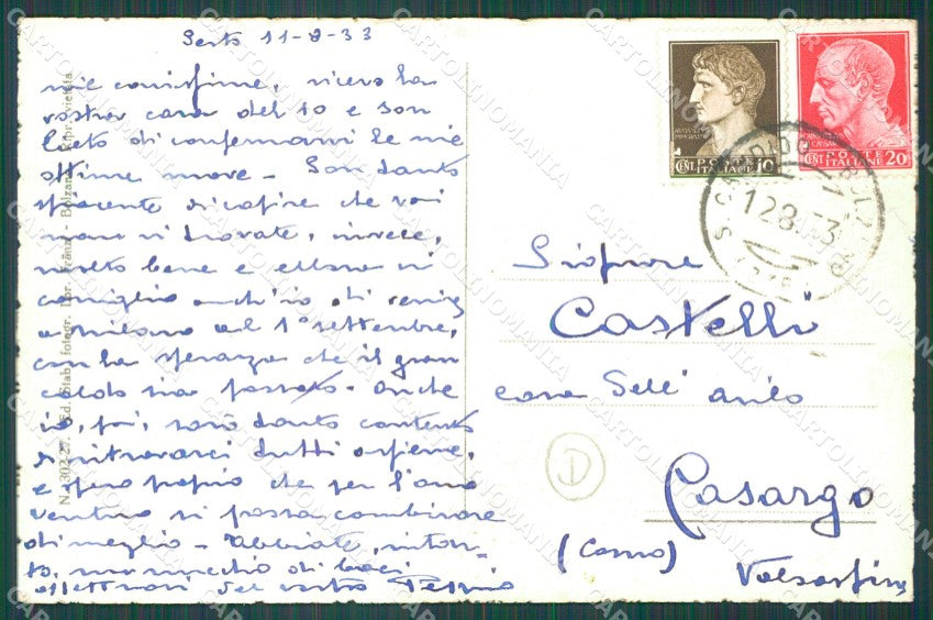 Bolzano San Candido Val Pusteria cartolina QZ8309 – retro