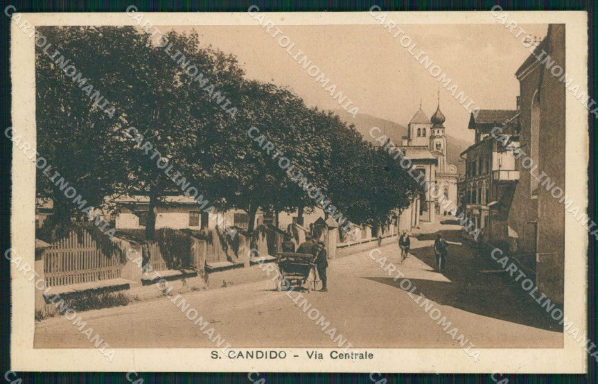 Bolzano San Candido Val Pusteria Carretto cartolina QZ8319 – fronte