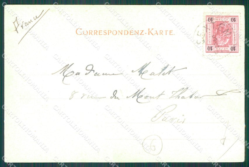 Bolzano Sesto Val Pusteria PIEGA Gruss cartolina QZ8323 – retro