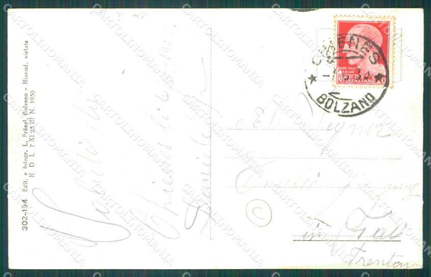 Bolzano Chienes cartolina QZ8335 – retro