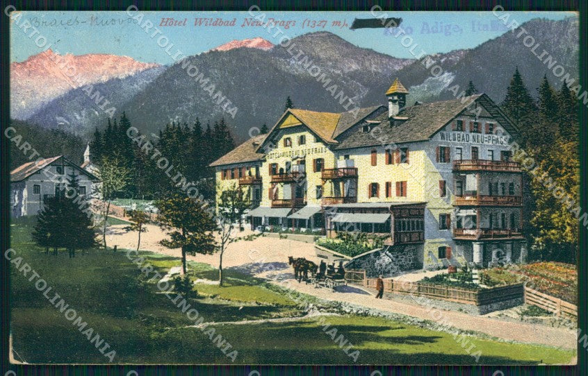 Bolzano Braies Nuova cartolina QZ8341 – fronte