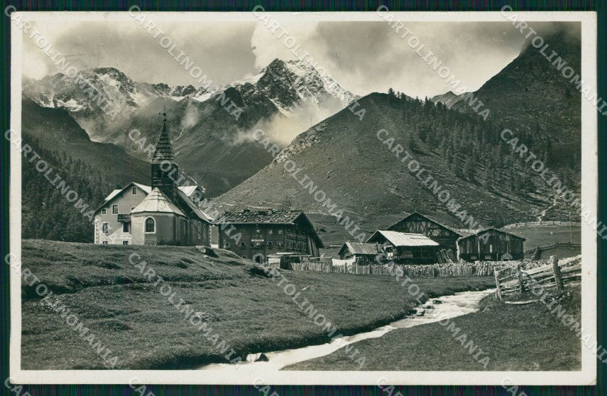 Bolzano Senales Maso Corto Val Senales Foto cartolina QZ8358 – fronte