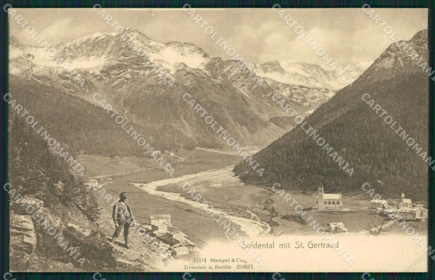 Bolzano Stelvio Solda cartolina QZ8359 – fronte
