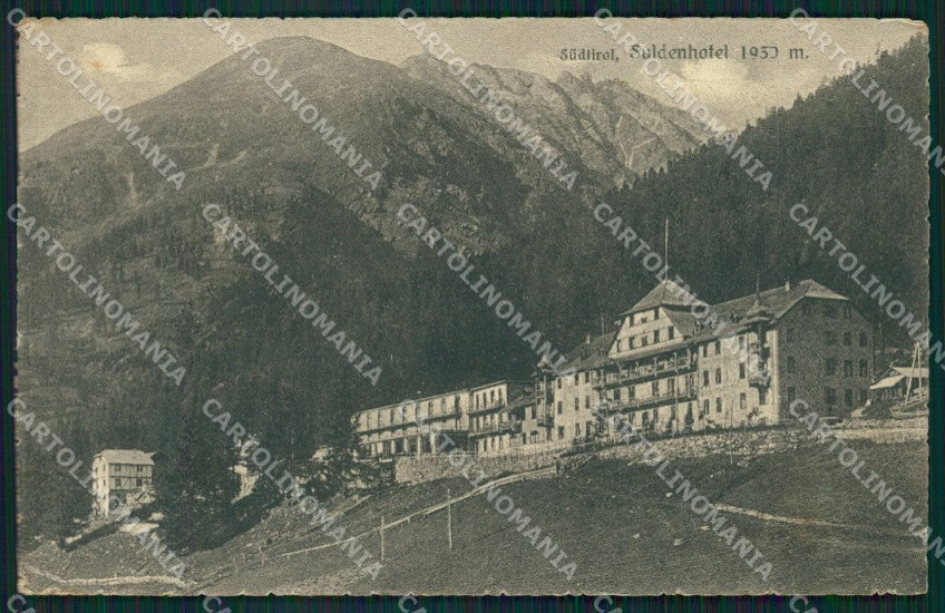 Bolzano Stelvio Solda cartolina QZ8361 – fronte