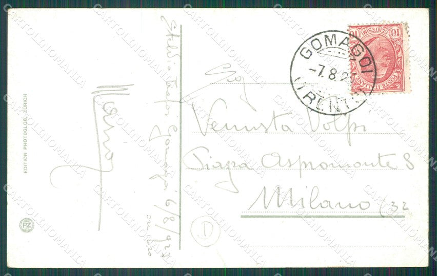 Bolzano Stelvio Gomagoi cartolina QZ8366 – retro