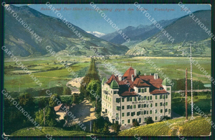 Bolzano Silandro Val Venosta cartolina QZ8372 – fronte