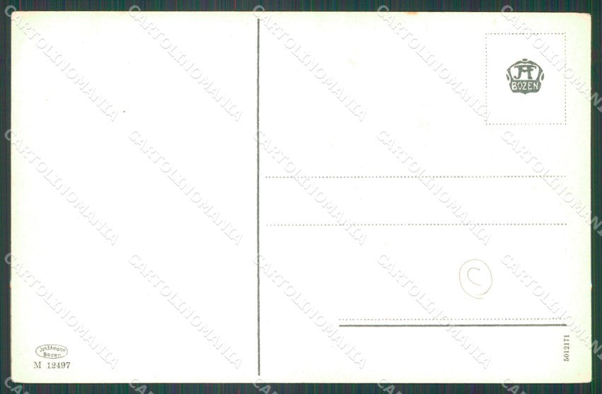 Bolzano Silandro Val Venosta cartolina QZ8372 – retro