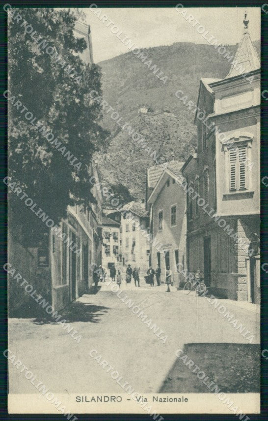 Bolzano Silandro Val Venosta cartolina QZ8376 – fronte