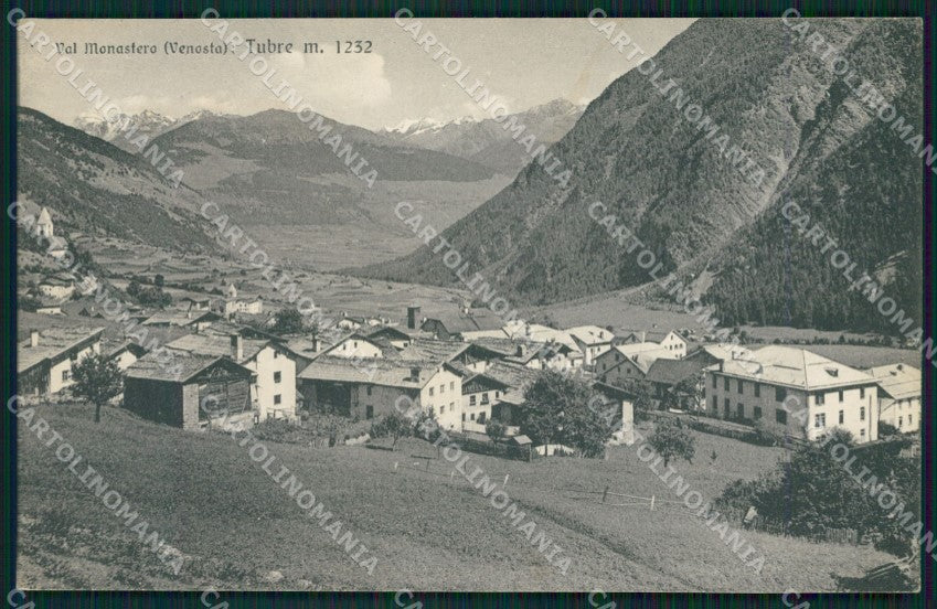Bolzano Tubre Val Venosta cartolina QZ8381 – fronte