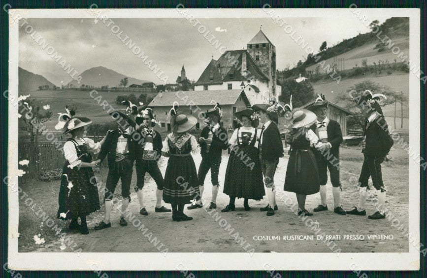 Bolzano Vipiteno Costumi ABRASA Foto cartolina QZ8388 – fronte