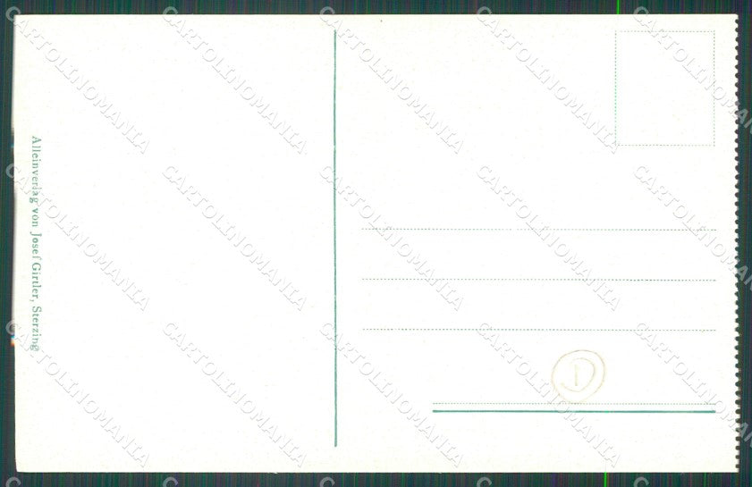 Bolzano Vipiteno cartolina QZ8393 – retro