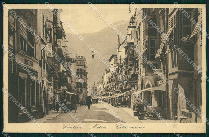 Bolzano Vipiteno cartolina QZ8396 – fronte