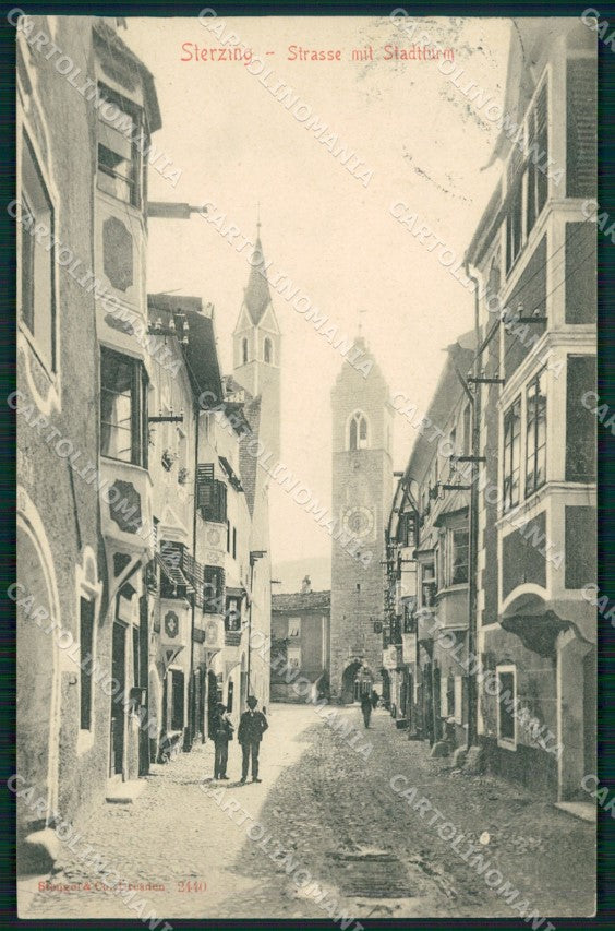 Bolzano Vipiteno cartolina QZ8398 – fronte