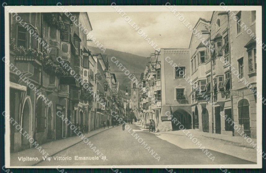 Bolzano Vipiteno Foto cartolina QZ8400 – fronte