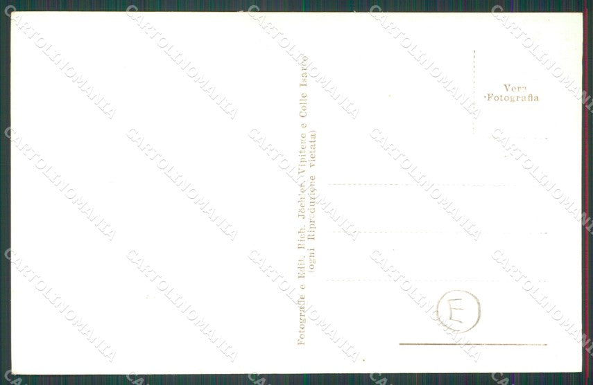 Bolzano Vipiteno Foto cartolina QZ8409 – retro