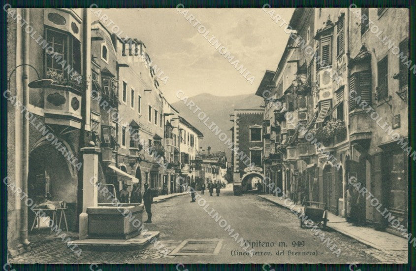 Bolzano Vipiteno cartolina QZ8410 – fronte