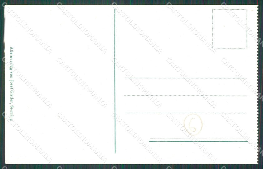 Bolzano Vipiteno Banda Musicale cartolina QZ8412 – retro