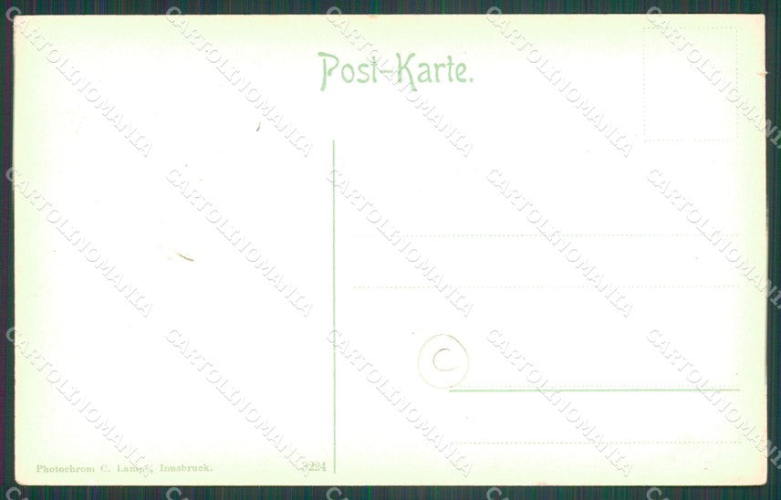 Bolzano Brixental Alto Adige Costumi cartolina QZ8415 – retro