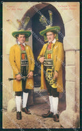 Bolzano Valdagno Alto Adige Costumi cartolina QZ8417 – fronte