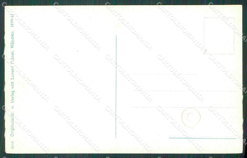 Bolzano Gruppo Catinaccio cartolina QZ8433 – retro