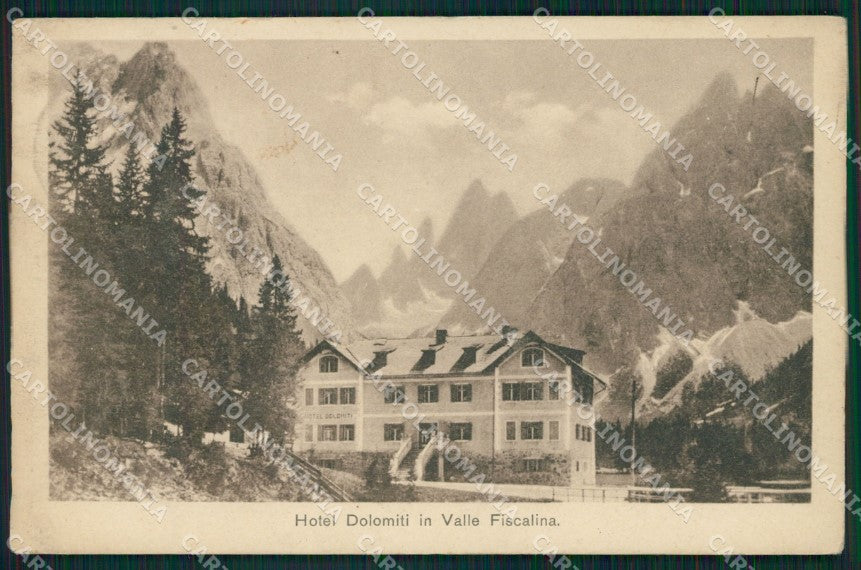 Bolzano Valle Fiscalina cartolina QZ8439 – fronte