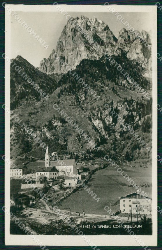 Bolzano Brennero Flères di Dentro Tribulaun Foto cartolina QZ8441 – fronte