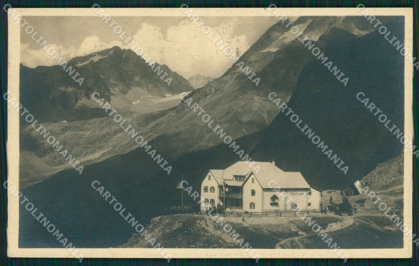 Bolzano Stelvio Rifugio Città di Milano Cai Foto cartolina QZ8442 – fronte