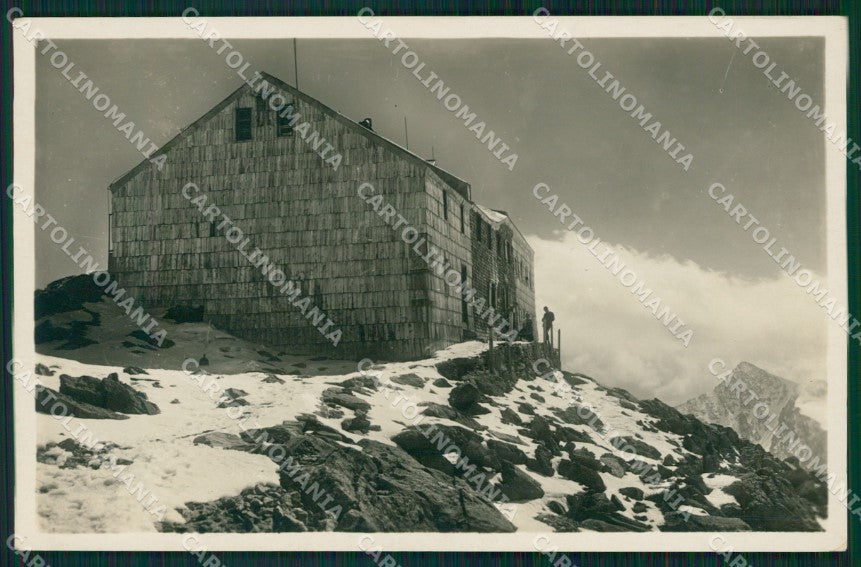 Bolzano Rifugio Regina Elena Foto cartolina QZ8454 – fronte
