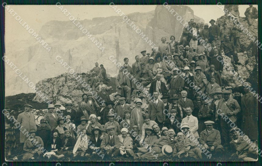 Bolzano Gruppo Sella Foto cartolina QZ8462 – fronte