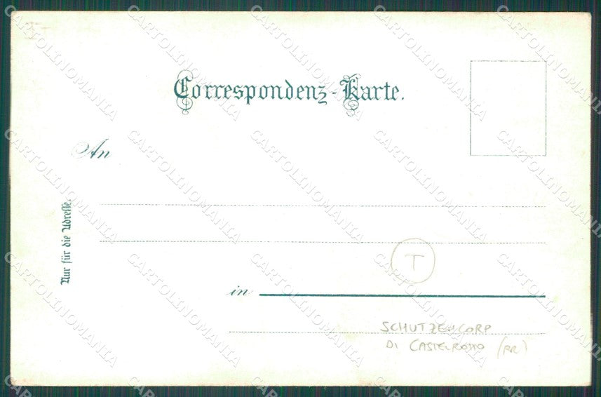 Bolzano Castelrotto Schutzencorp cartolina QZ8467 – retro