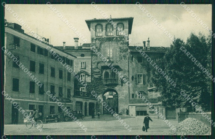 Udine Città PIEGHINE cartolina QZ8559 – fronte
