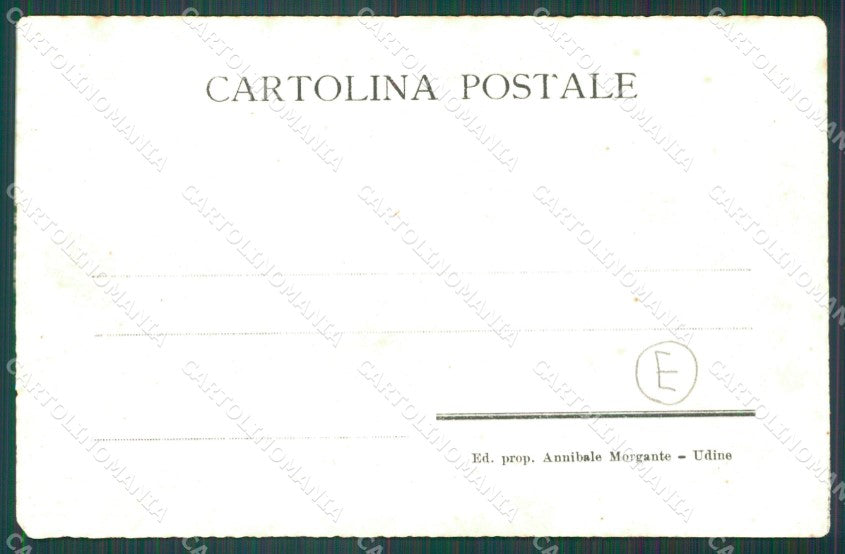 Udine Città Mercato cartolina QZ8566 – retro