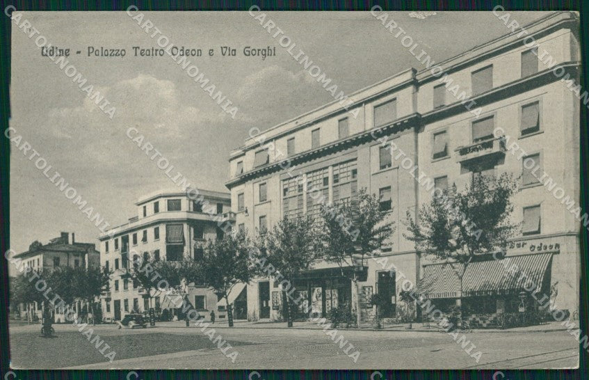 Udine Città Teatro ABRASA cartolina QZ8574 – fronte