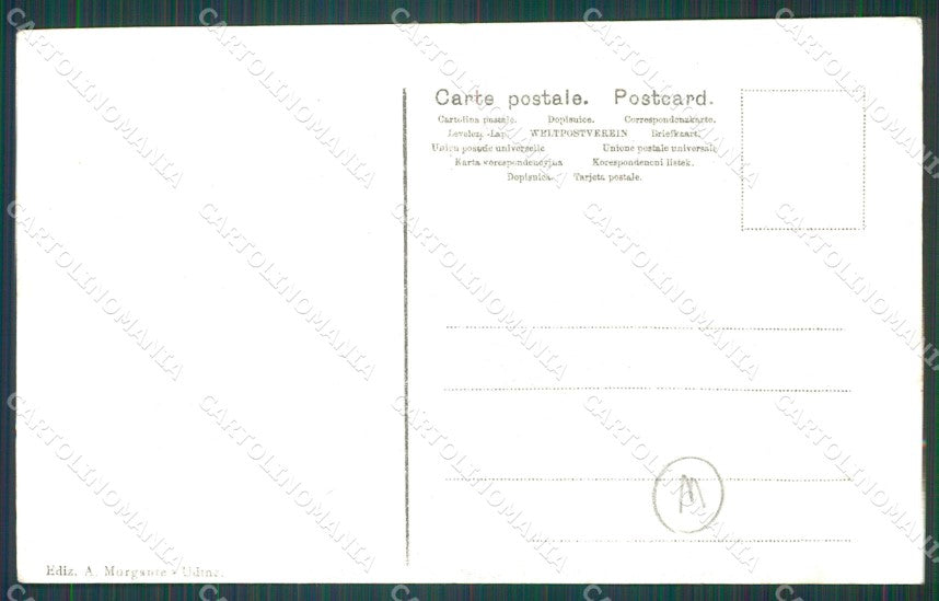 Udine Città Corteo Reduci Veterani cartolina QZ8599 – retro