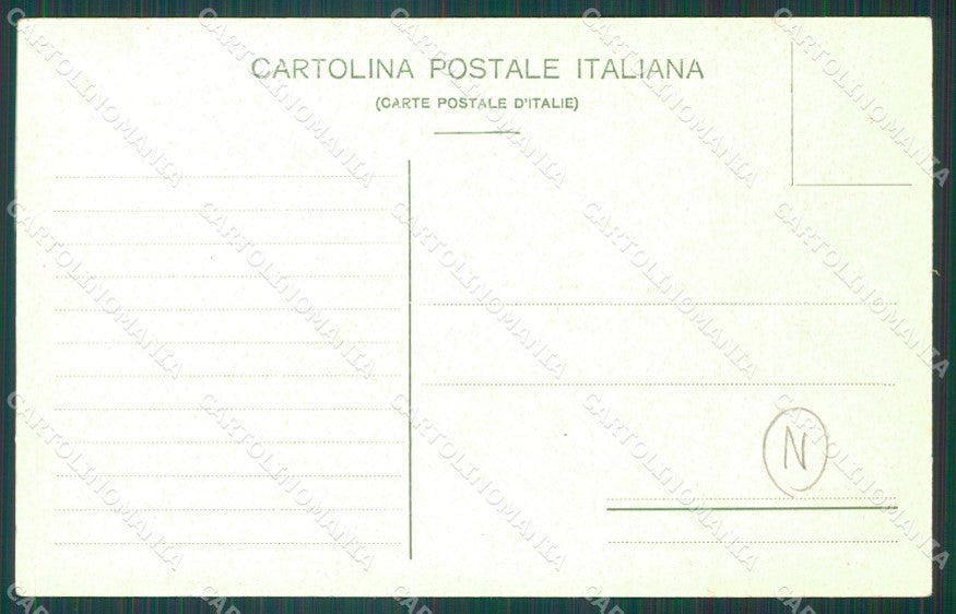 Udine Città Banca Tram Cavalli cartolina QZ8600 – retro