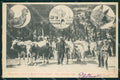 Udine Città Fiera dei Bovini 1902 PIEGHINA cartolina QZ8602 – fronte