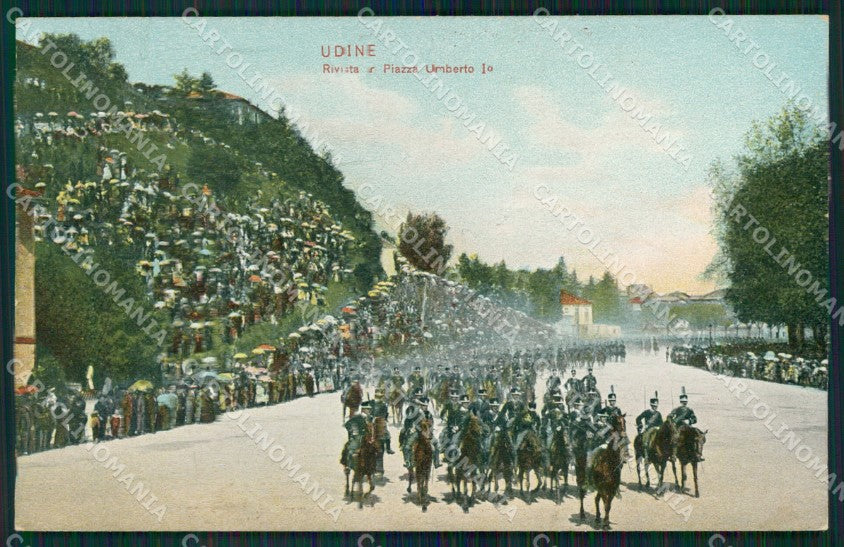 Udine Città Militari cartolina QZ8614 – fronte