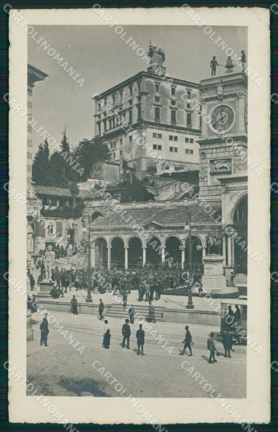 Udine Città Banda Musicale Austriaca Militari Foto cartolina QZ8621 – fronte