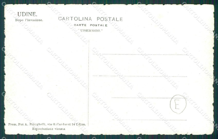 Udine Città Militari Foto cartolina QZ8625 – retro