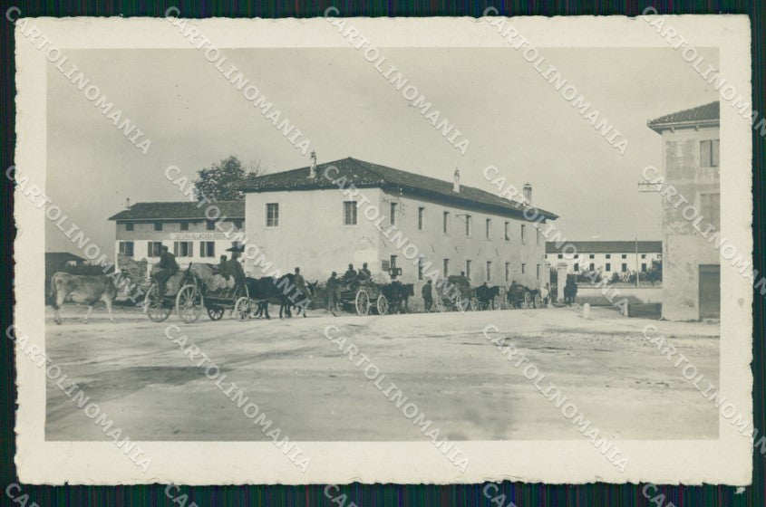 Udine Città Fuga degli Austriaci Militari Foto cartolina QZ8626 – fronte