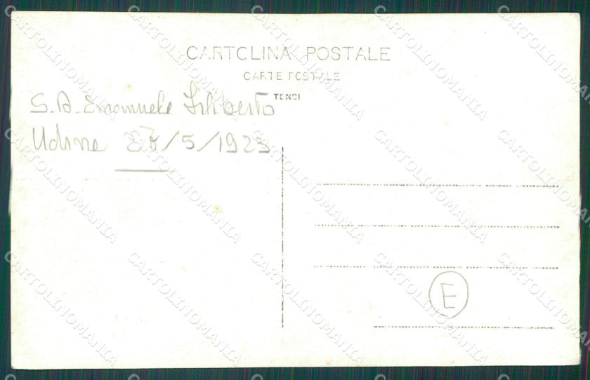 Udine Città Savoia Foto cartolina QZ8628 – retro