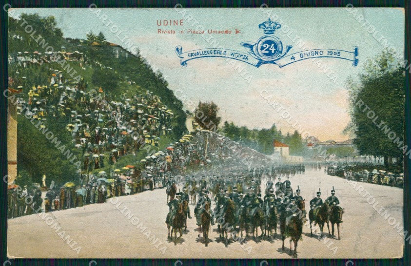 Udine Città Militari cartolina QZ8629 – fronte