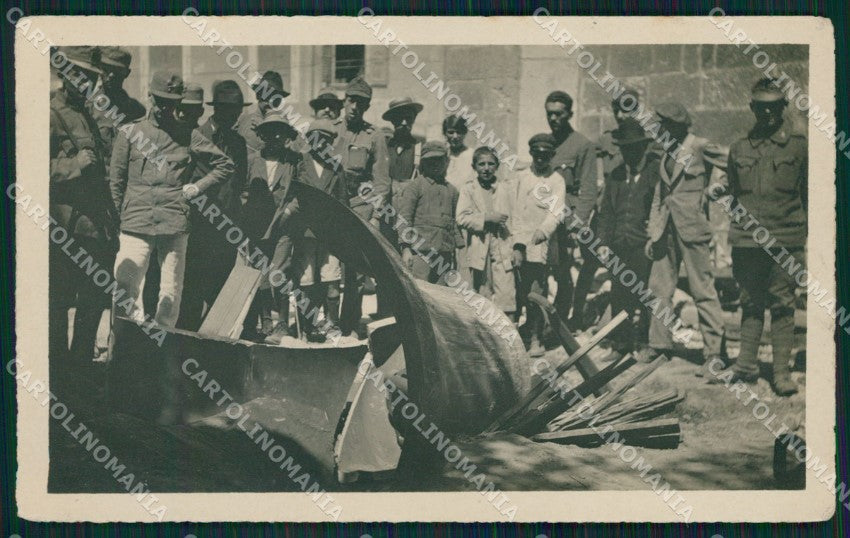 Udine Città Militari Campana Foto cartolina QZ8637 – fronte