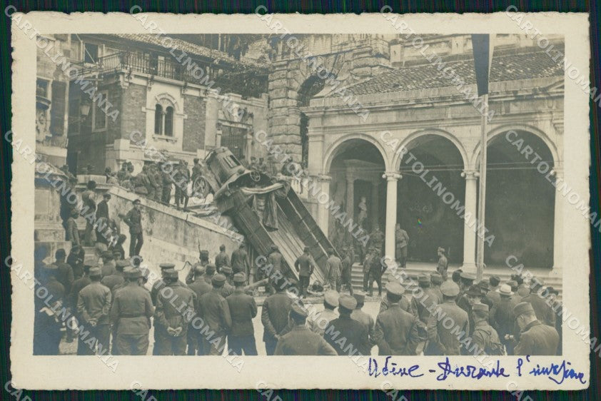 Udine Città Militari Foto cartolina QZ8639 – fronte