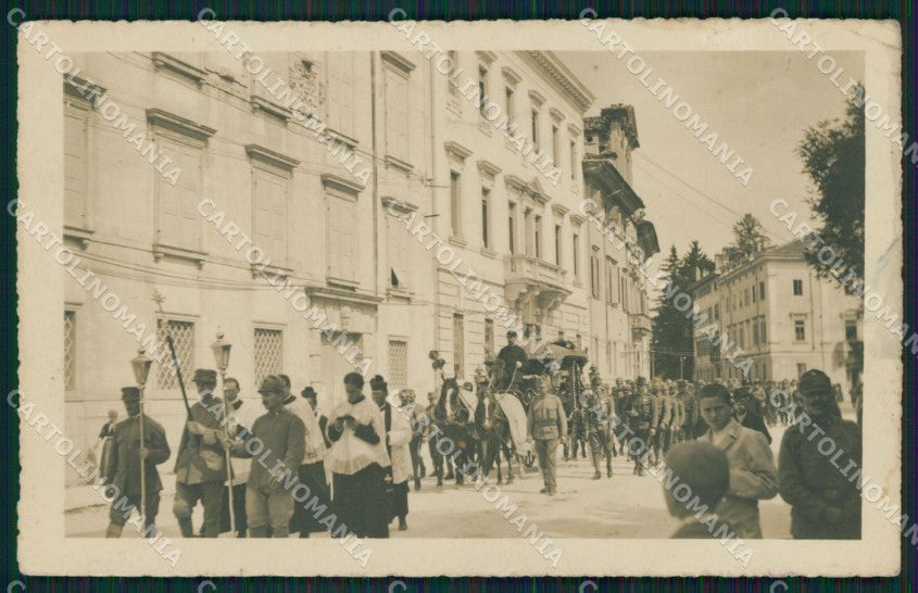 Udine Città Militari PIEGHINA Foto cartolina QZ8645 – fronte